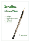 Sonatina for Oboe and Piano cover